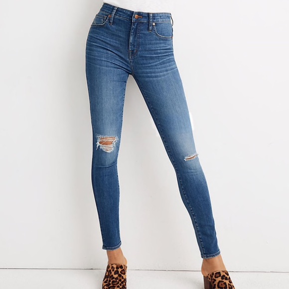 Madewell Denim - Madewell 9” High Riser  skinny skinny jeans